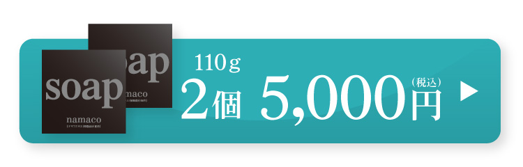 黒なまこ石鹸110g2個セット　5,000円