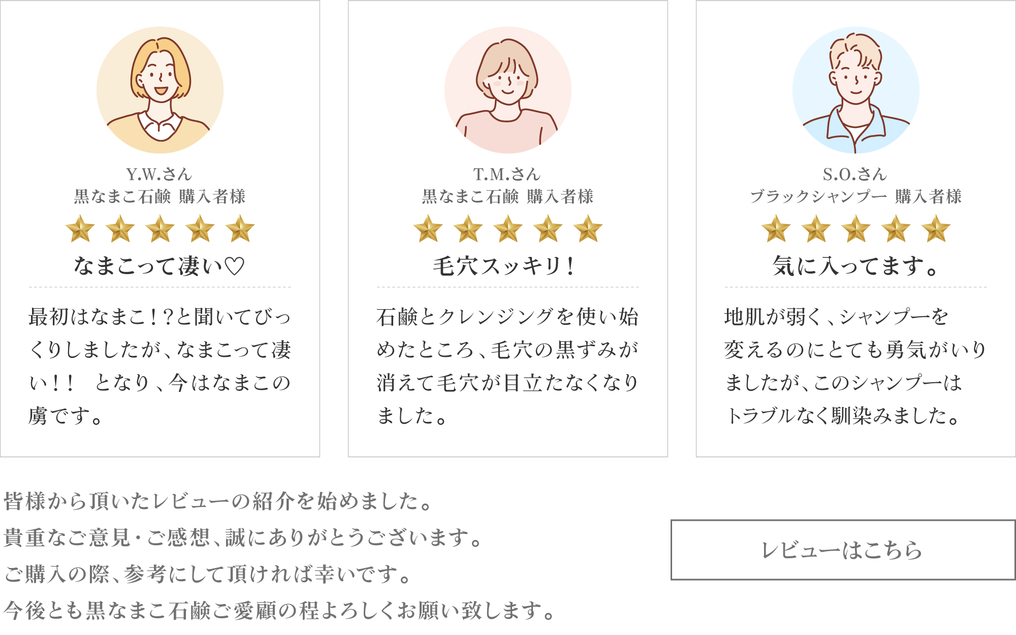 カスタマーレビューはこちら
