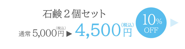 黒なまこ石鹸「定期便」2個セット【10%OFF】