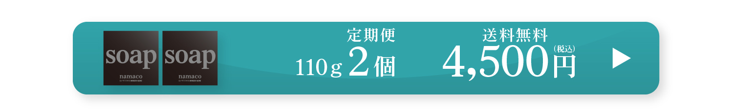 黒なまこ石鹸110g 定期便2個セット 4,500円